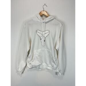 Nike Kobe Bryant Hoodie Men Sz L Pullover Halo White Sweatshirt HF0066 M